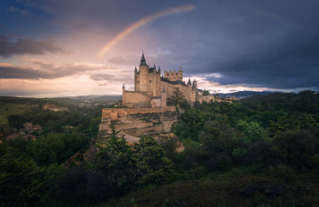 Картинка алькасар +сеговия +испания города -+дворцы +замки +крепости замок архитектура