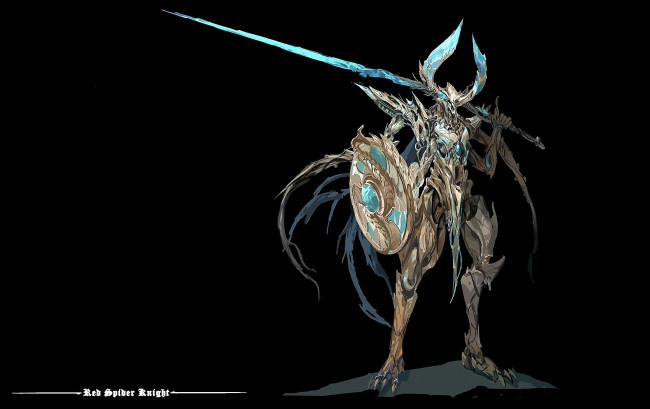 Обои картинки фото фэнтези, существа, монстр, щит, оружие