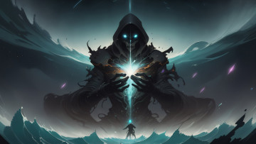 Картинка фэнтези нежить нейросети графика нейроарт ai art нейронные сети рисунки нейро искусство