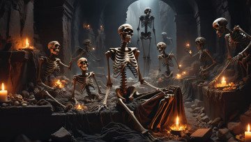 Картинка 3д+графика ужас+ horror нейросети графика нейроарт ai art нейронные сети рисунки нейро искусство