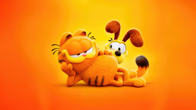 Обои картинки фото мультфильмы, the garfield movie, the, garfield, movie