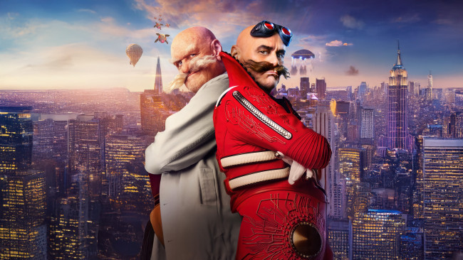 Обои картинки фото sonic the hedgehog 3 ,  2024 , кино фильмы, sonic the hedgehog 3, eж, сoник, в, кинo, часть, три, фантастика, фэнтези, боевик, комедия, семейный, ben, schwartz, sonic, озвучка, jim, carrey, dr, robotnik, gerald