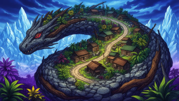 обоя фэнтези, драконы, нейросети, графика, нейроарт, ai, art, нейронные, сети, рисунки, нейро, искусство, нейрографика, graphics, neuroart, neural, networks, drawings, neuro, neurography
