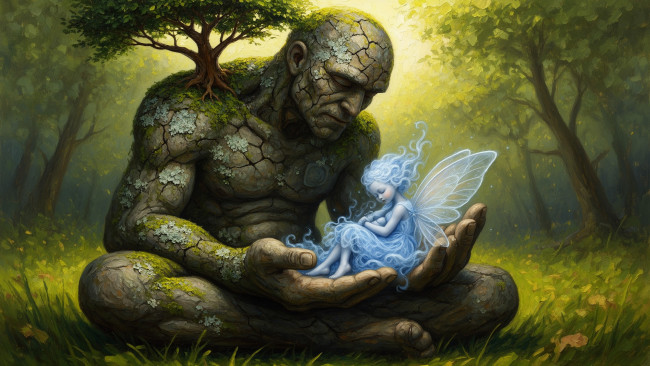 Обои картинки фото фэнтези, феи, нейросети, графика, нейроарт, ai, art, нейронные, сети, рисунки, нейро, искусство, нейрографика, graphics, neuroart, neural, networks, drawings, neuro, neurography