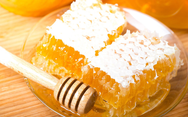 Обои картинки фото еда, мёд,  варенье,  повидло,  джем, медовые, соты