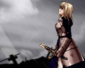 Картинка аниме fate stay night