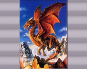 Картинка фэнтези драконы