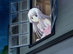 Картинка аниме promising to the blue sky