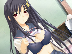 Картинка аниме promising to the blue sky