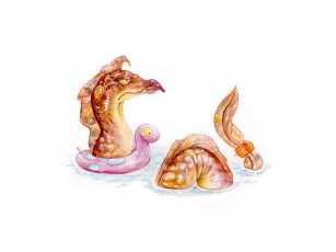 Картинка рисованные животные сказочные мифические