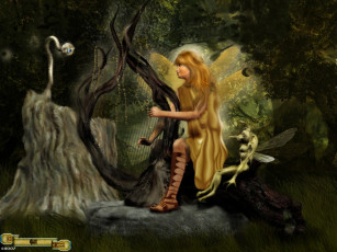 Картинка the sound of forest by gillb фэнтези феи