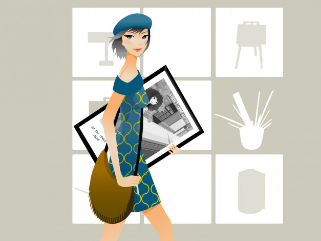 Обои картинки фото векторная, графика