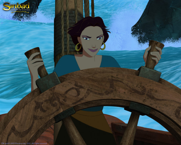 Обои картинки фото мультфильмы, sinbad, legend, of, the, seven, seas