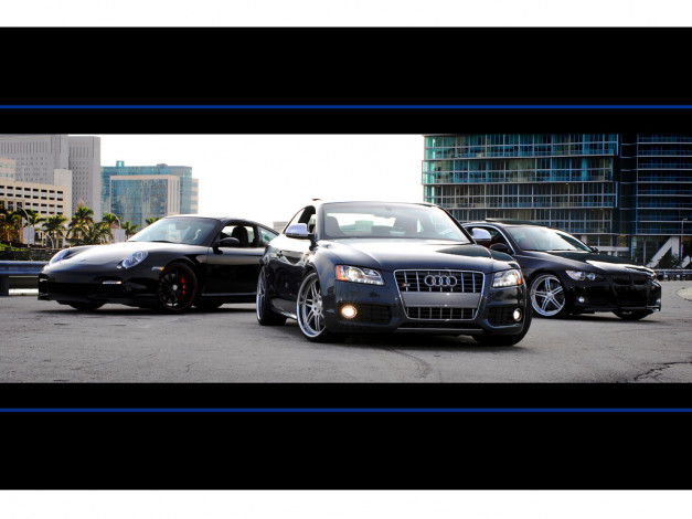 Обои картинки фото автомобили, разные, вместе