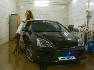 Картинка автомобили авто девушками