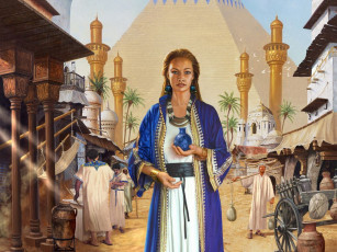 Картинка фэнтези девушки