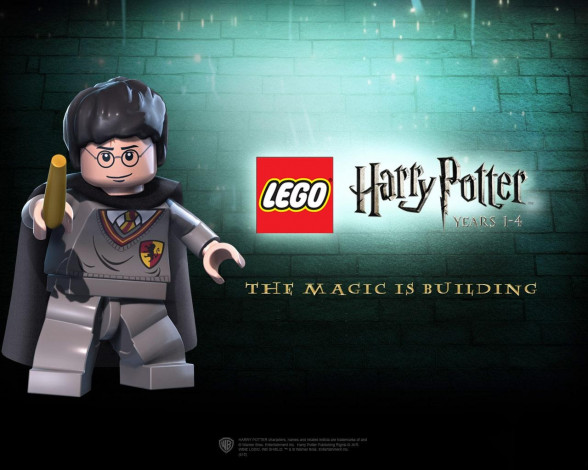 Обои картинки фото lego, harry, potter, years, видео, игры