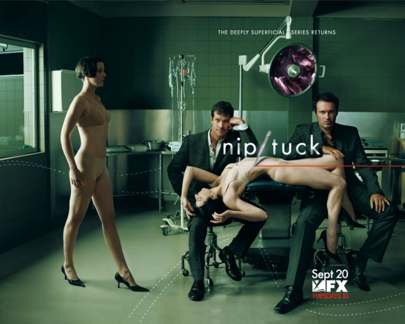 Обои картинки фото nip, tuck, кино, фильмы