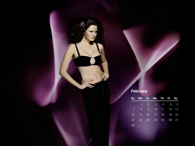 Обои картинки фото календари, девушки