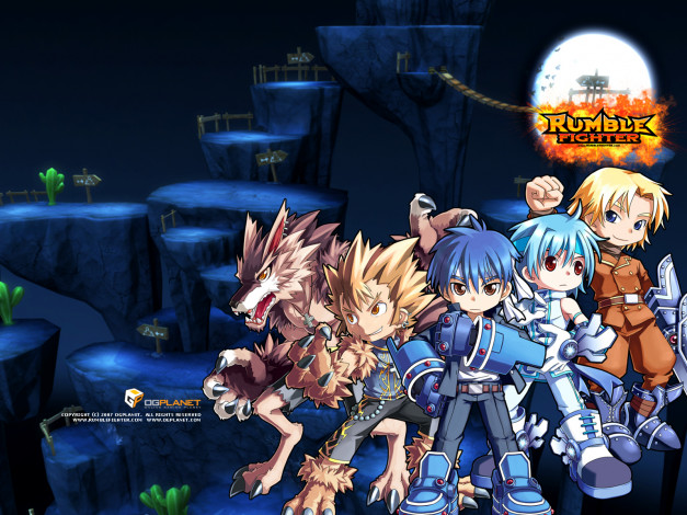 Обои картинки фото rumble, fighter, видео, игры