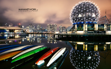 Картинка города огни ночного