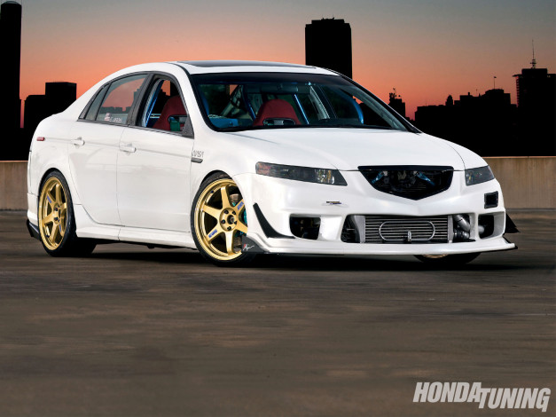 Обои картинки фото 2005, acura, tl, автомобили