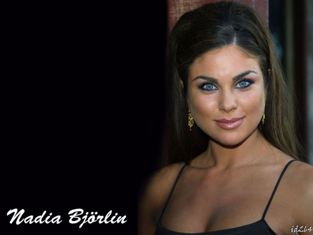 Обои картинки фото Nadia Bjorlin, девушки