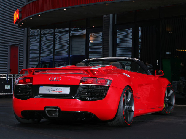 Обои картинки фото автомобили, audi, r8, spyder