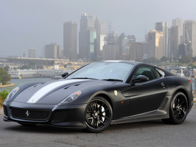 Обои картинки фото автомобили, ferrari, 599, gto