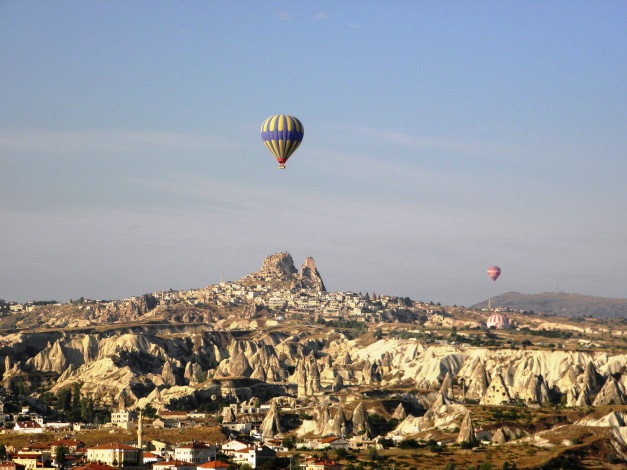 Обои картинки фото kapadokiya, turkey, города, панорамы