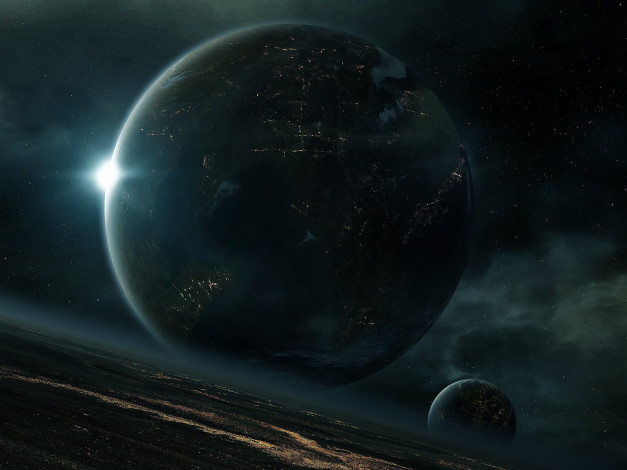 Обои картинки фото космос, арт