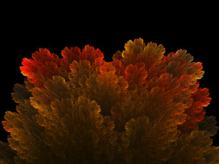 Картинка 3д графика fractal фракталы фон узор