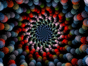 Картинка 3д графика fractal фракталы фрактал фон узор