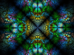 Картинка 3д графика fractal фракталы узор фон