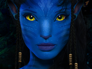 Картинка фэнтези существа neytiri avatar