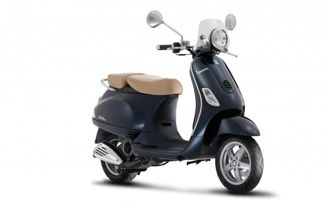 Обои картинки фото мотоциклы, мотороллеры, vespa, lxv, 125