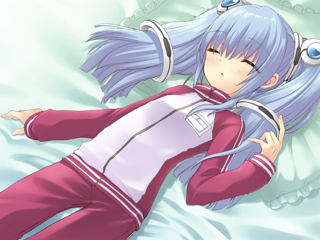 Обои картинки фото аниме, flyable, heart