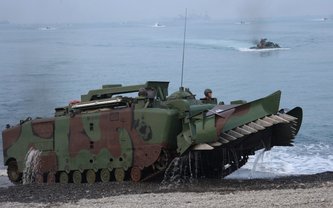 Обои картинки фото техника, военная, десант, бронетехника