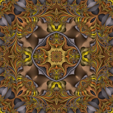 Картинка 3д+графика fractal+ фракталы узор цвета фон