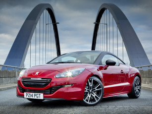 Картинка автомобили peugeot 2014 uk-spec rcz r красный