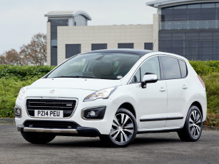 Картинка автомобили peugeot светлый 2014 3008 hybrid4 uk-spec