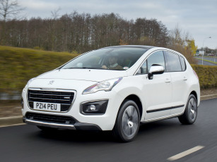 Картинка автомобили peugeot светлый 2014 hybrid4 3008 uk-spec