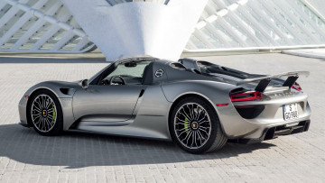 Картинка porsche+918 автомобили porsche элитные спортивные германия dr ing h c f ag