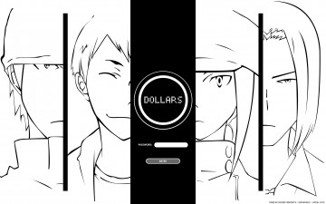 Картинка аниме dyurarara персонажи dollars durarara сериал password