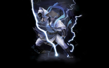 Картинка mortal+kombat видео+игры mortal+kombat+ 2011 молния raiden рейден mortal kombat