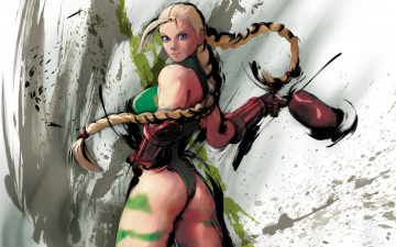 Картинка street+fighter+iv видео+игры блондинка берет трико косы девушка