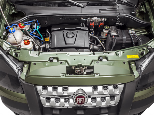 Обои картинки фото автомобили, двигатели, fiat, dоbl, adventure, 223, br-spec, 2013