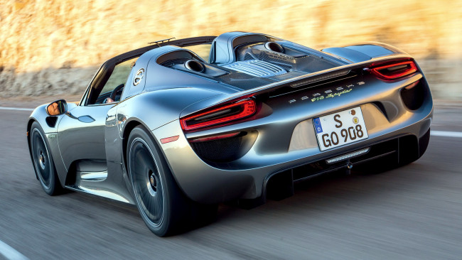 Обои картинки фото porsche 918, автомобили, porsche, dr, ing, h, c, f, ag, германия, спортивные, элитные