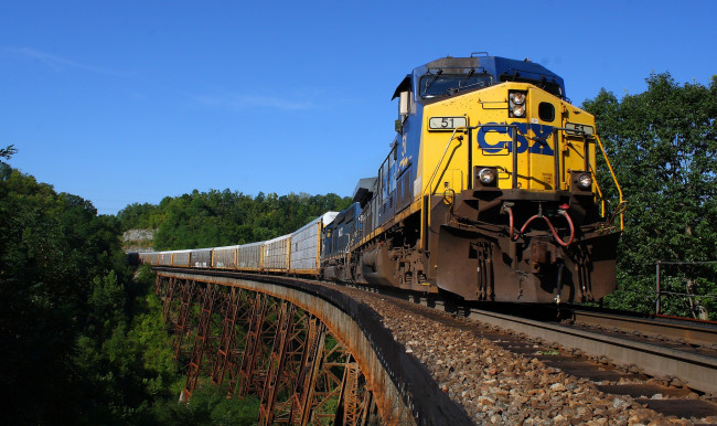 Обои картинки фото техника, поезда, вагоны, состав, локомотив, рельсы, дорога, железная