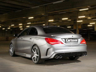 Картинка автомобили mercedes-benz cla-klasse серый 2014г c117 carlsson